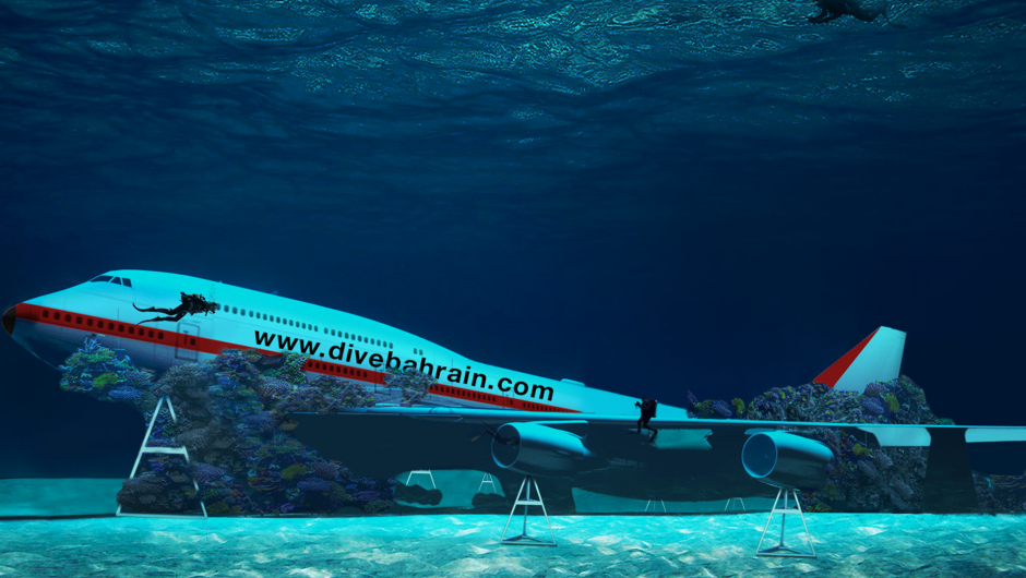 Bahrain va inaugura în august un parc subacvatic cu un avion scufundat